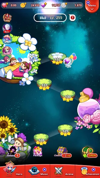 RhythmStar: Music Adventure MOD APK на Android — Безлимитные деньги и энергия — скриншот 5 RhythmStar: Music Adventure MOD APK на Android — Безлимитные деньги и энергия — скриншот 5
