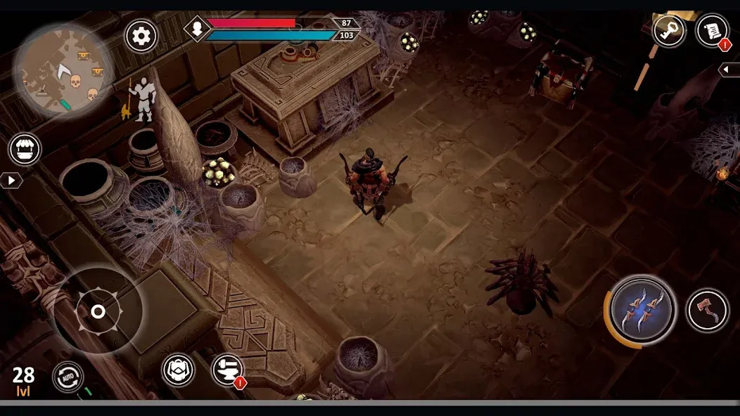 Скачать Exile: Wasteland Survival RPG — Последняя версия (Безлимитные ресурсы и мощное оружие) — скриншот 2