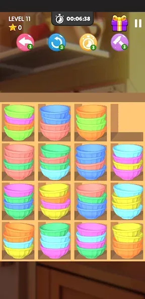 Bowl Sort Bonanza MOD APK на Android — Безлимитные подсказки и открыты все уровни — скриншот 4 Bowl Sort Bonanza MOD APK на Android — Безлимитные подсказки и открыты все уровни — скриншот 4