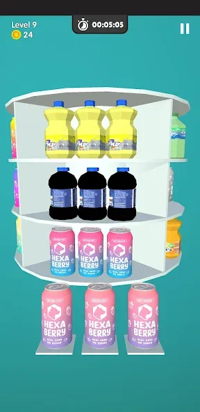 Скачать Tidy Goods Match 3D Master на Android — Безлимитные подсказки и открыты все уровни — скриншот 2