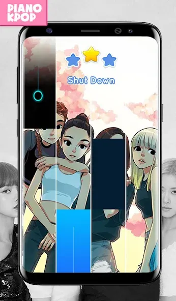 Скачать BLACK PINK Magic Piano MOD APK — Разблокированы все песни и уровни — скриншот 2