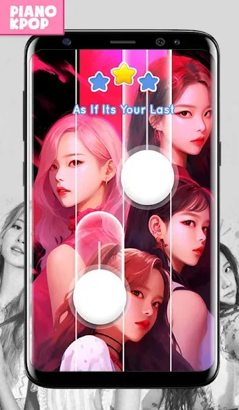 Скачать BLACK PINK Magic Piano MOD APK — Разблокированы все песни и уровни — скриншот 4