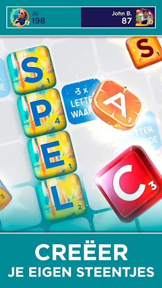 Скачать Scrabble® GO - Woordspel на Андроид — Безлимитные подсказки и монеты — скриншот 4
