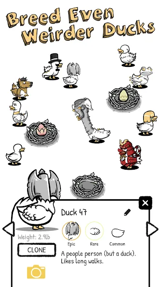 Скачать взлом Clusterduck на Андроид — Безлимитные ресурсы и быстрый прогресс — скриншот 3