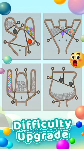 Pin Puzzle - Pull Pins Out MOD APK — Безлимитные подсказки и открыты все уровни — скриншот 4