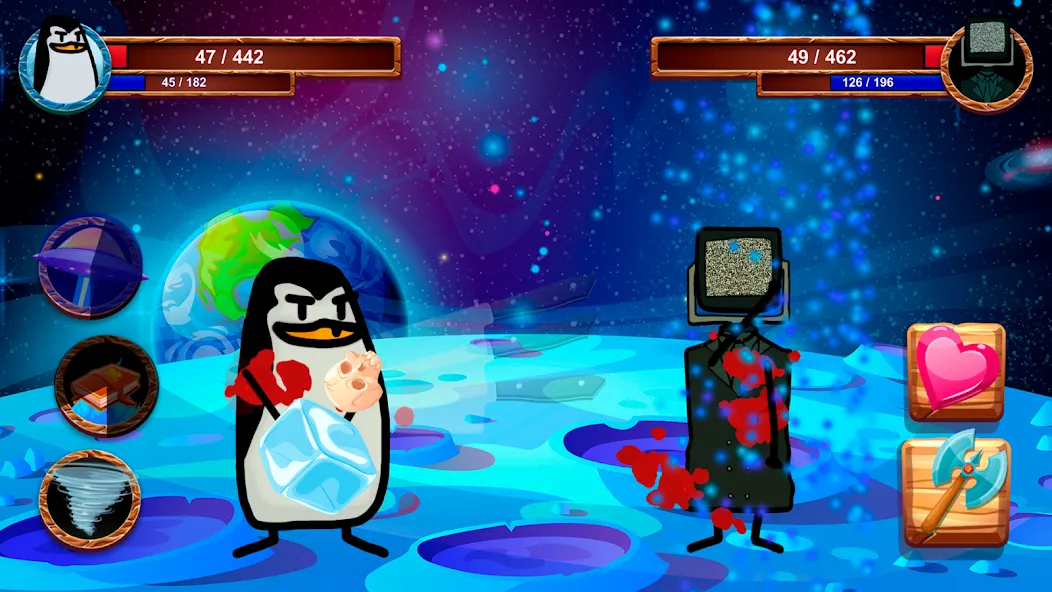 Скачать Cartoon Battle на Android — Безлимитные ресурсы и усиленные герои — скриншот 3