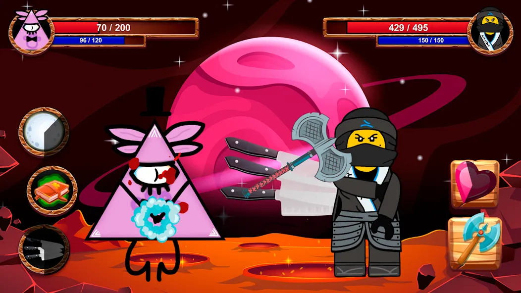 Скачать Cartoon Battle на Android — Безлимитные ресурсы и усиленные герои — скриншот 4