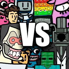 Скачать Cartoon Battle на Android — Безлимитные ресурсы и усиленные герои