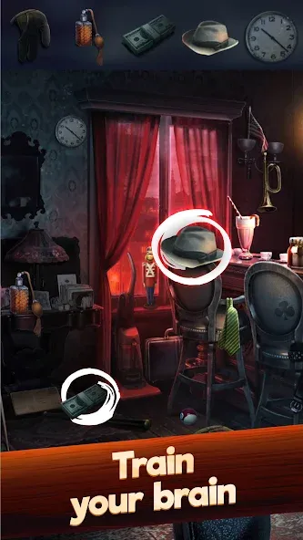 Скачать Hidden Objects: Find items MOD APK — Безлимитные подсказки и открыты все уровни — скриншот 2