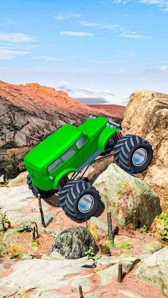 Rock Crawling: Racing Games 3D MOD APK — Безлимитные деньги и топливо — скриншот 1