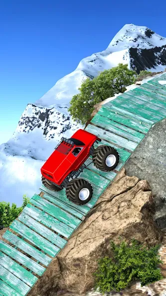 Rock Crawling: Racing Games 3D MOD APK — Безлимитные деньги и топливо — скриншот 2