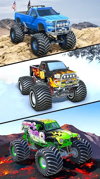 Rock Crawling: Racing Games 3D MOD APK — Безлимитные деньги и топливо — скриншот 3