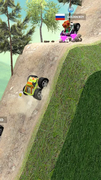 Rock Crawling: Racing Games 3D MOD APK — Безлимитные деньги и топливо — скриншот 4