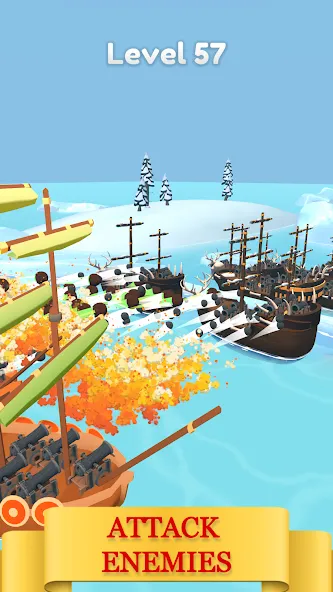 Скачать Merge Pirates с модом — Безлимитные монеты и ресурсы — скриншот 2 Скачать Merge Pirates с модом — Безлимитные монеты и ресурсы — скриншот 2