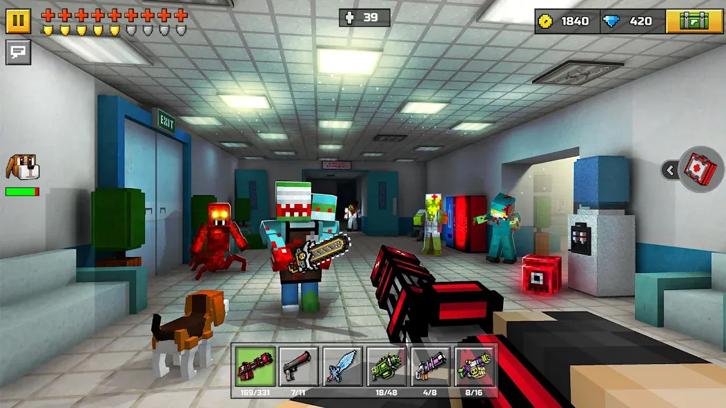 Pixel Gun 3D - FPS Shooter Mod APK Безлимитные патроны и здоровье — Скачать на Андроид — скриншот 4