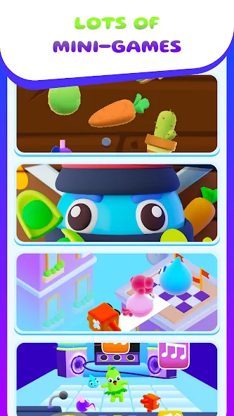 My Talking Slimy: Cat Friends — Безлимитные монеты и открытые питомцы — скриншот 4