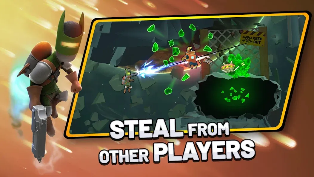 Скачать Drill Wars на Android — Безлимитные деньги и улучшенные дрели — скриншот 3