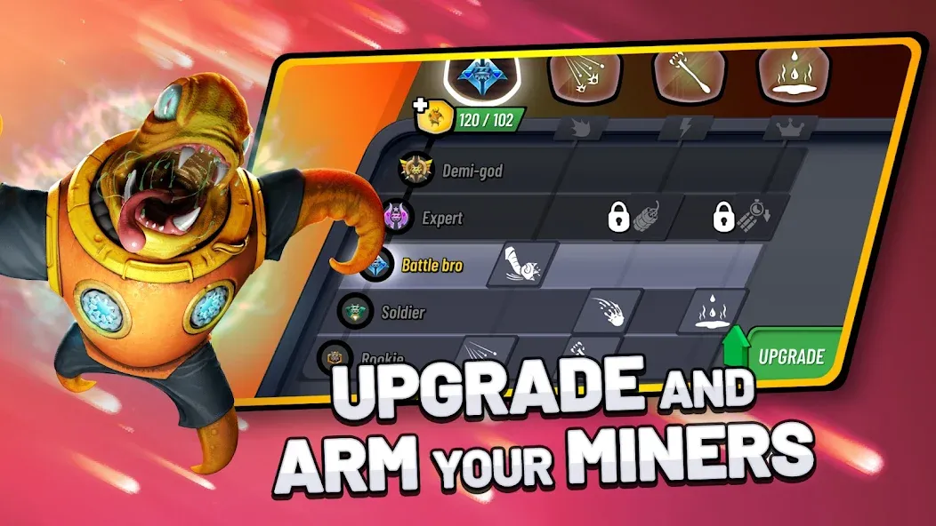 Скачать Drill Wars на Android — Безлимитные деньги и улучшенные дрели — скриншот 5