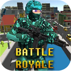 Скачать Pixel Combat: Battle Royale MOD APK — Безлимитные ресурсы и мощное оружие