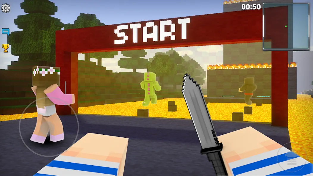 Скачать Pixel Strike 3D - FPS Gun Game на телефон — Безлимитные монеты и всё оружие — скриншот 5