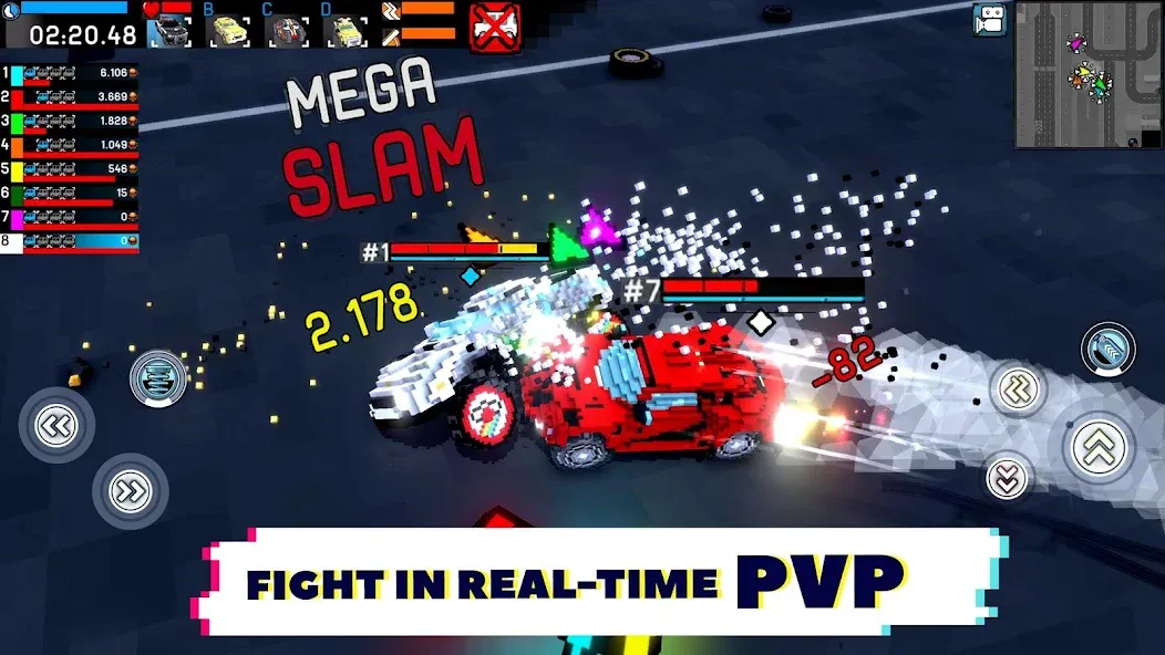Carnage: Battle Arena MOD APK — Безлимитные деньги и усиленная броня — скриншот 1