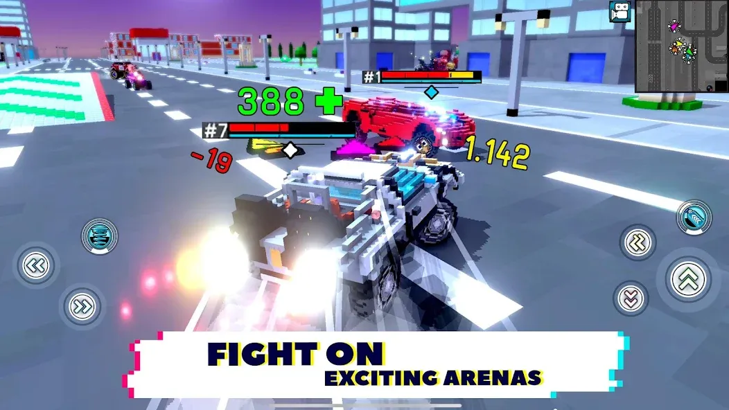 Carnage: Battle Arena MOD APK — Безлимитные деньги и усиленная броня — скриншот 3