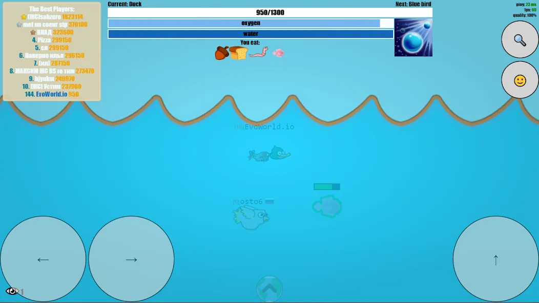Скачать EvoWorld.io MOD APK — Бесконечная энергия и быстрая эволюция — скриншот 3