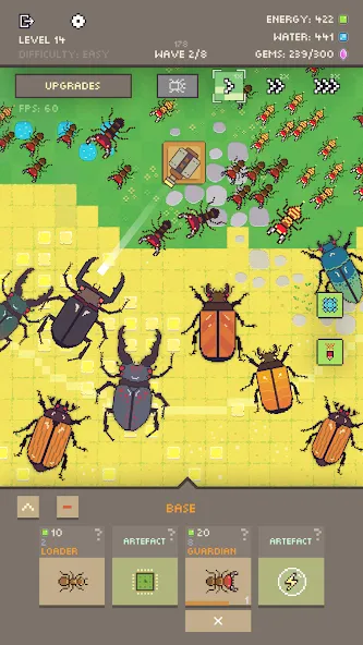 Скачать Ants vs Robots на Android — Безлимитные ресурсы и усиленные муравьи — скриншот 1