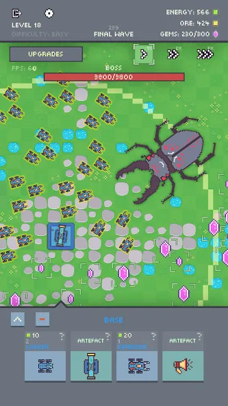 Скачать Ants vs Robots на Android — Безлимитные ресурсы и усиленные муравьи — скриншот 5
