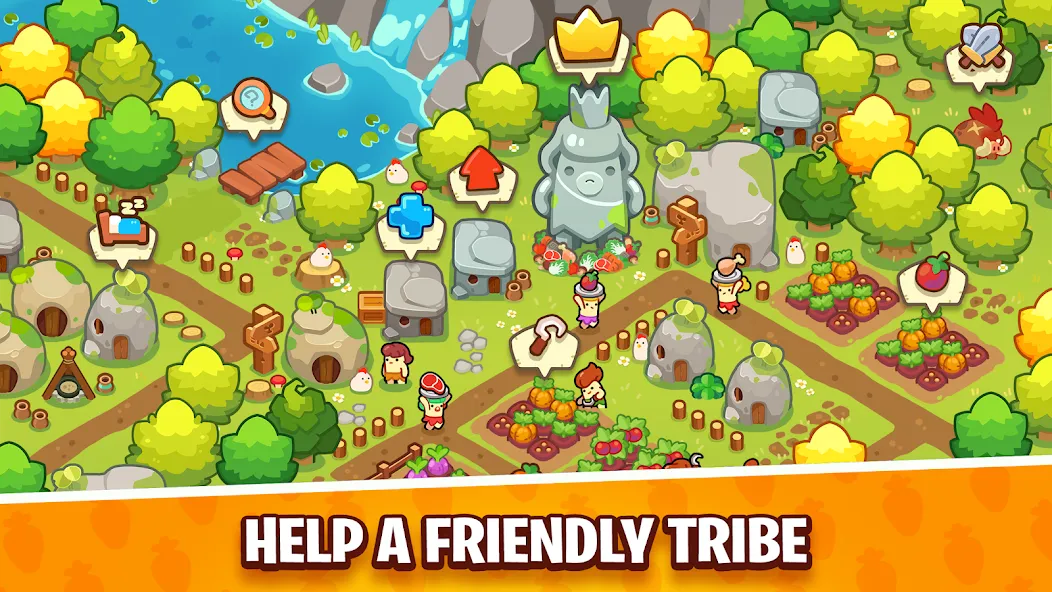 Скачать God of World: Sandbox Sim Life на Android — Безлимитные ресурсы и открытые возможности — скриншот 3