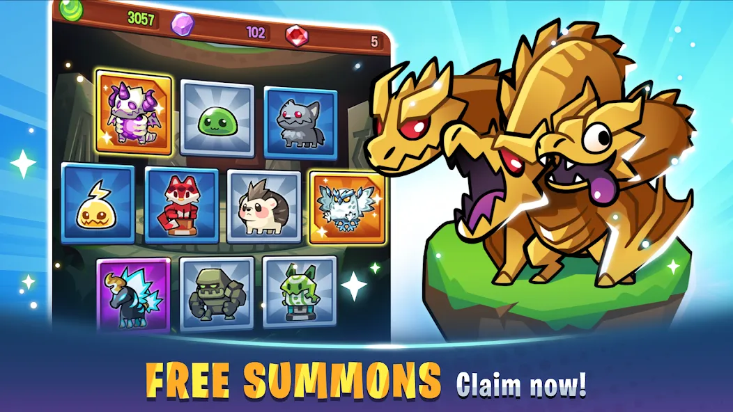 Summoners Greed: Tower Defense — Взломанная версия (Безлимитные деньги и все герои) — скриншот 4 Summoners Greed: Tower Defense — Взломанная версия (Безлимитные деньги и все герои) — скриншот 4