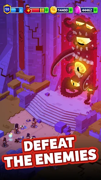 Medieval Merge: Epic Adventure на Андроид — Безлимитные ресурсы и энергия — скриншот 1