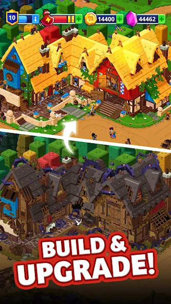 Medieval Merge: Epic Adventure на Андроид — Безлимитные ресурсы и энергия — скриншот 3