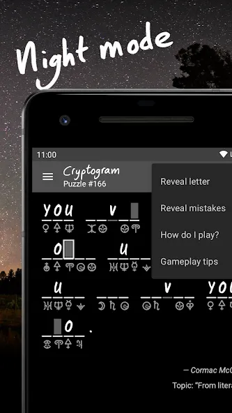 Скачать Cryptogram - puzzle quotes — Модификация Открыты все цитаты и подсказки — скриншот 4 Скачать Cryptogram - puzzle quotes — Модификация Открыты все цитаты и подсказки — скриншот 4