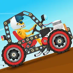 Car Builder & Racing for Kids MOD APK — Много денег и все машины открыты