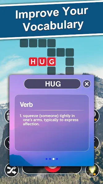 Скачать Word Cross: Crossy Word Search на Android — Безлимитные подсказки и ходы — скриншот 4