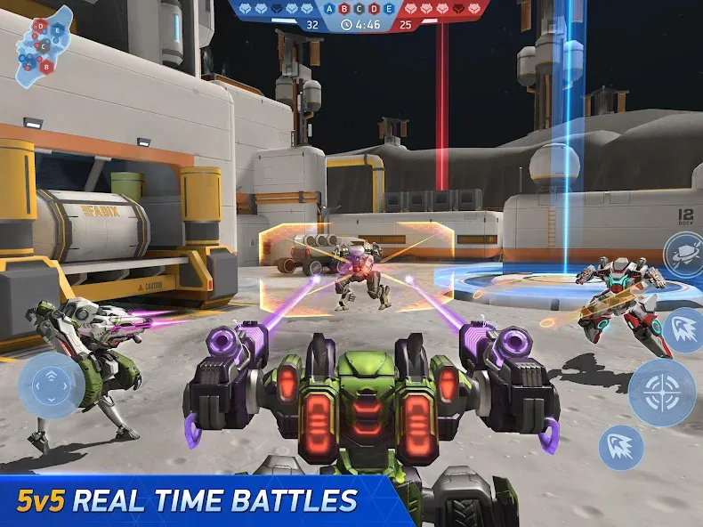 Mech Arena - Shooting Game — Мод: Безлимитные ресурсы и улучшенное оружие — скриншот 2 Mech Arena - Shooting Game — Мод: Безлимитные ресурсы и улучшенное оружие — скриншот 2