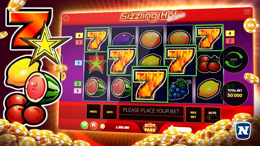 Скачать Slotpark - Online Casino Games на Андроид — Безлимитные монеты и бонусы — скриншот 2