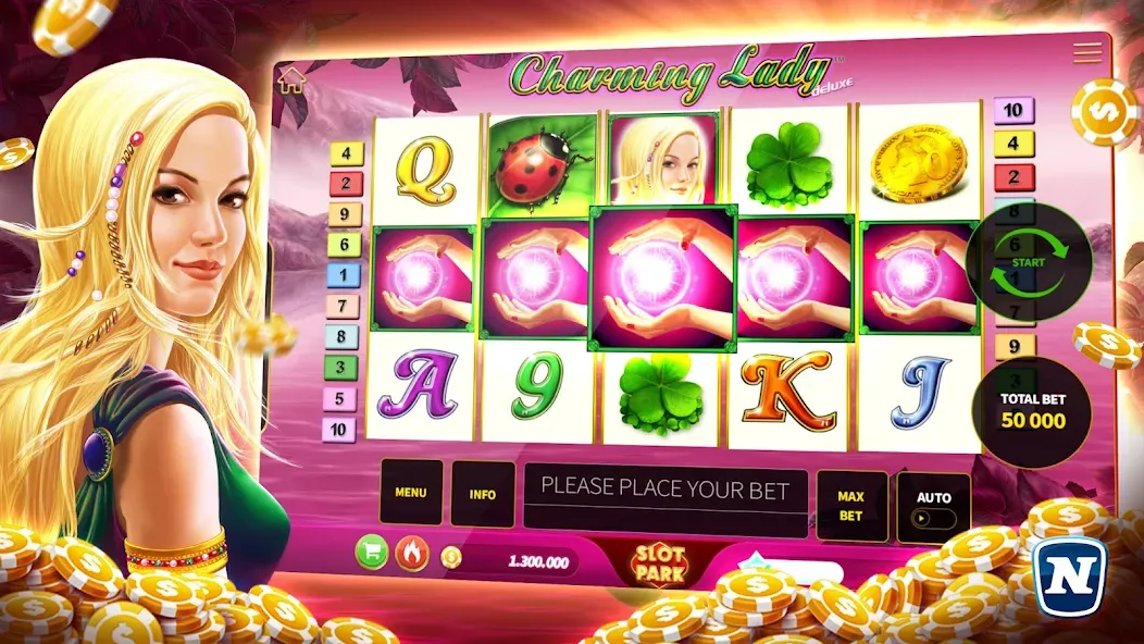 Скачать Slotpark - Online Casino Games на Андроид — Безлимитные монеты и бонусы — скриншот 3