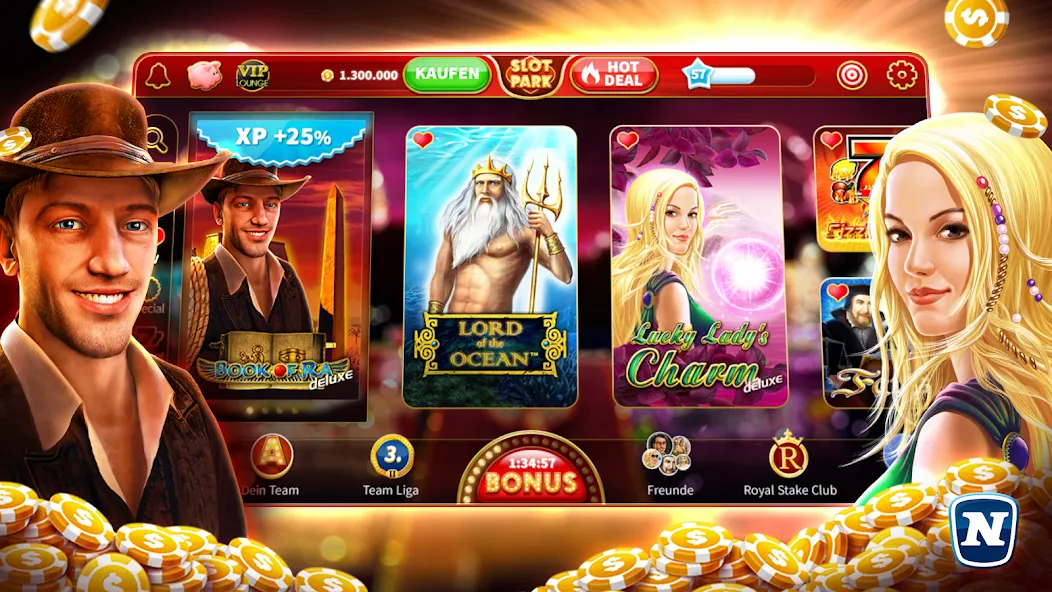 Скачать Slotpark - Online Casino Games на Андроид — Безлимитные монеты и бонусы — скриншот 5