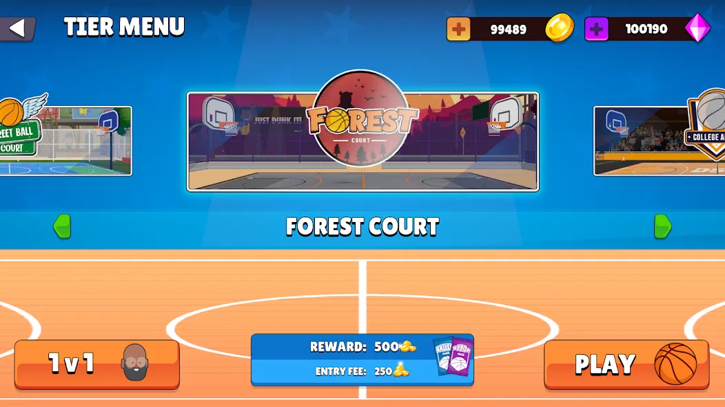 Скачать Dunkers 2 на Андроид — Безлимитные деньги и энергия — скриншот 4 Скачать Dunkers 2 на Андроид — Безлимитные деньги и энергия — скриншот 4