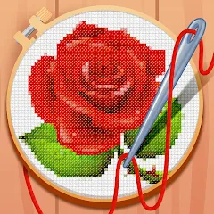 Cross-Stitch: Coloring Book (Мод Без рекламы и все узоры открыты)