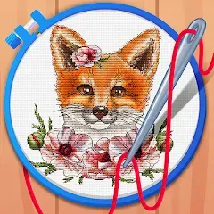 Cross Stitch Coloring Art — Без рекламы и все узоры открыты