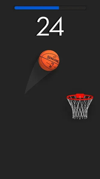 Скачать Dunk Stroke-3D Basketball — Безлимитные деньги и все мячи — скриншот 1