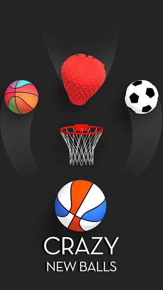 Скачать Dunk Stroke-3D Basketball — Безлимитные деньги и все мячи — скриншот 3