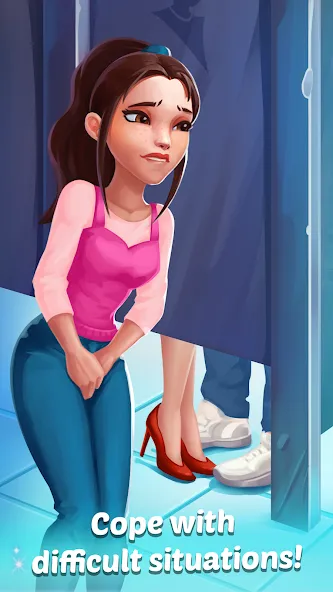 Скачать Family Town: Match-3 Makeover на Андроид — Безлимитные монеты и энергии — скриншот 3
