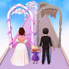 Скачать Family Town: Match-3 Makeover на Андроид — Безлимитные монеты и энергии