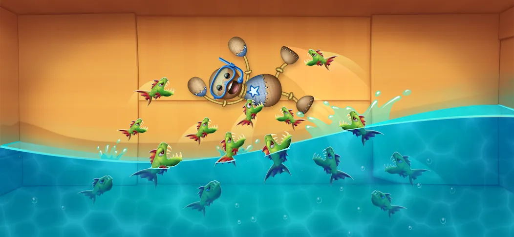 Kick the Buddy－Fun Action Game MOD — Безлимитные монеты и разблокированы все предметы на Андроид — скриншот 2