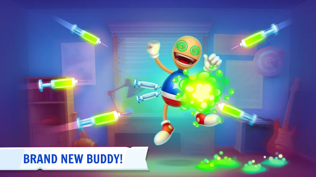 Скачать взлом Kick the Buddy: Forever на Андроид — Безлимитные деньги и предметы — скриншот 1 Скачать взлом Kick the Buddy: Forever на Андроид — Безлимитные деньги и предметы — скриншот 1