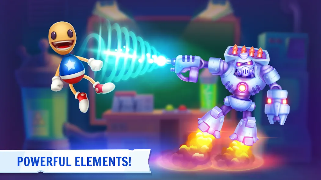 Скачать взлом Kick the Buddy: Forever на Андроид — Безлимитные деньги и предметы — скриншот 2 Скачать взлом Kick the Buddy: Forever на Андроид — Безлимитные деньги и предметы — скриншот 2